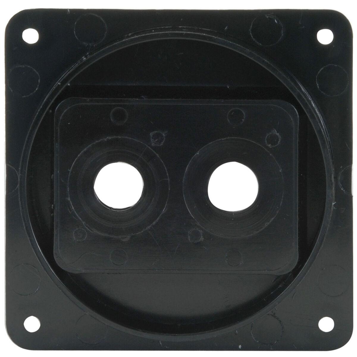 Guitar cabinet deals jack plate